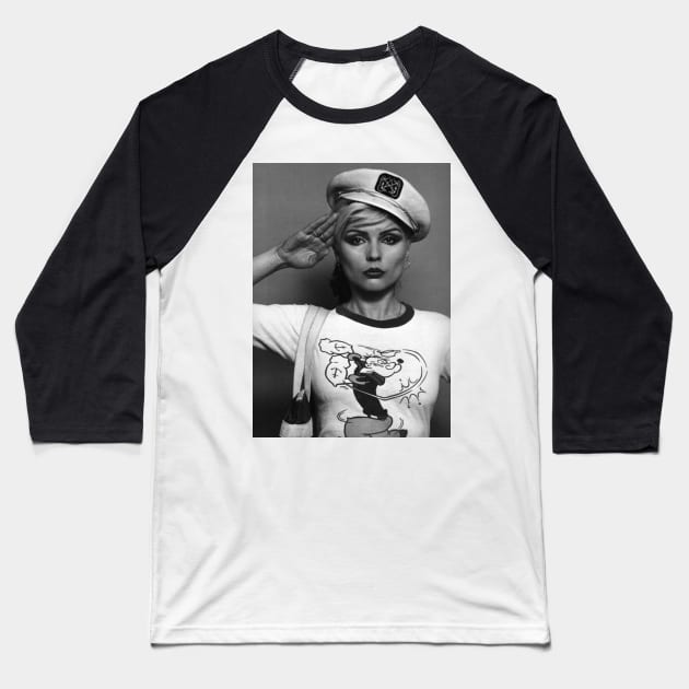 Blondie Capt Baseball T-Shirt by Gold The Glory Eggyrobby